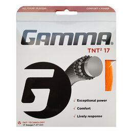Cordajes De Tenis Gamma TNT2 12,2m orange